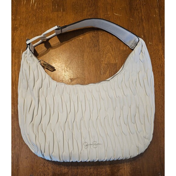 Jessica Simpson Shoulder Bag Leopard Print Inside - Picture 1 of 6